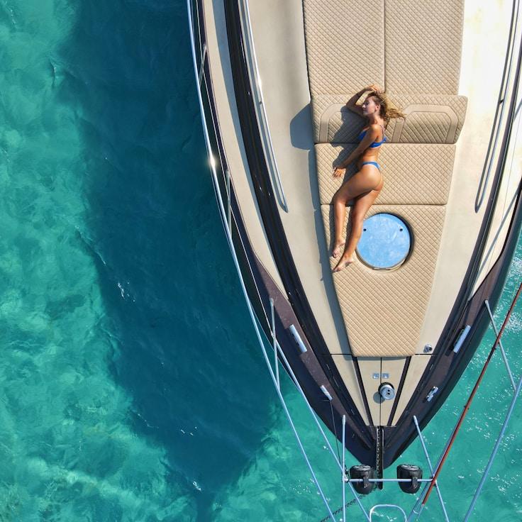 Executive retreat on yacht