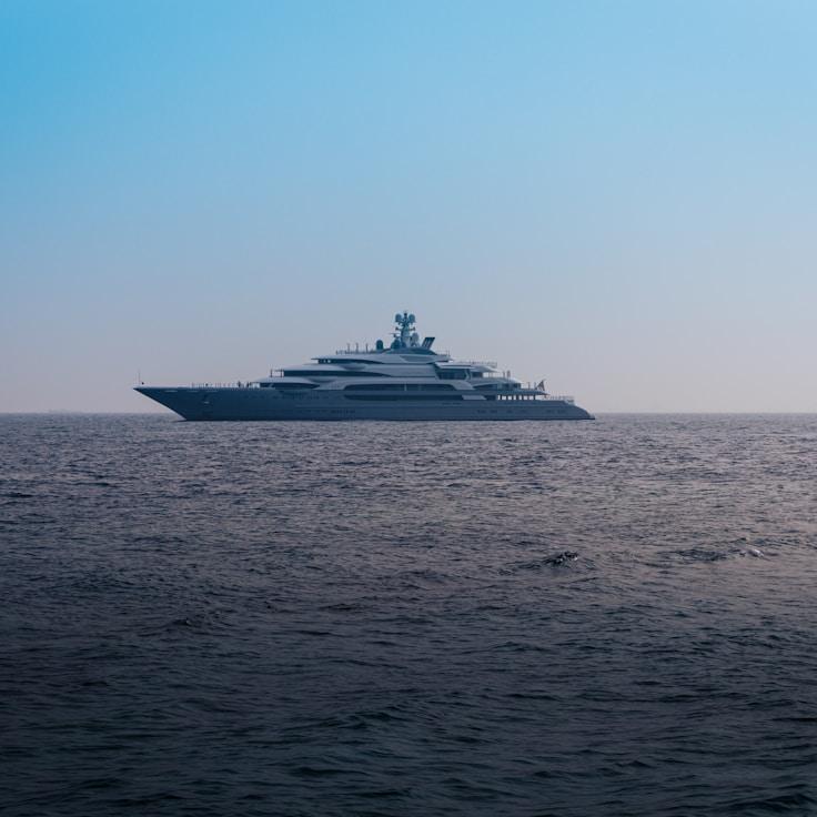 Extravagant dining at sea